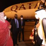 وصول نائب رئيس وزراء  قطر للخرطوم