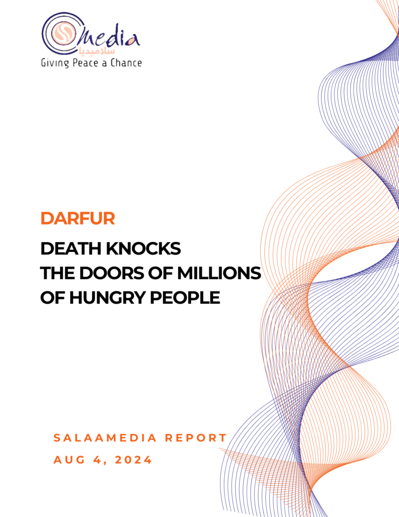 DARFUR, DEATH KNOCKS  THE DOORS OF MILLIONS OF HUNGRY PEOPLE